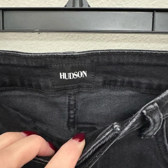 Hudson Jeans Women's Black Flare Denim